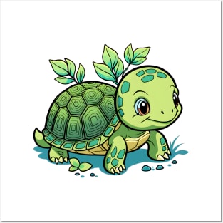 Cute Turtle Posters and Art